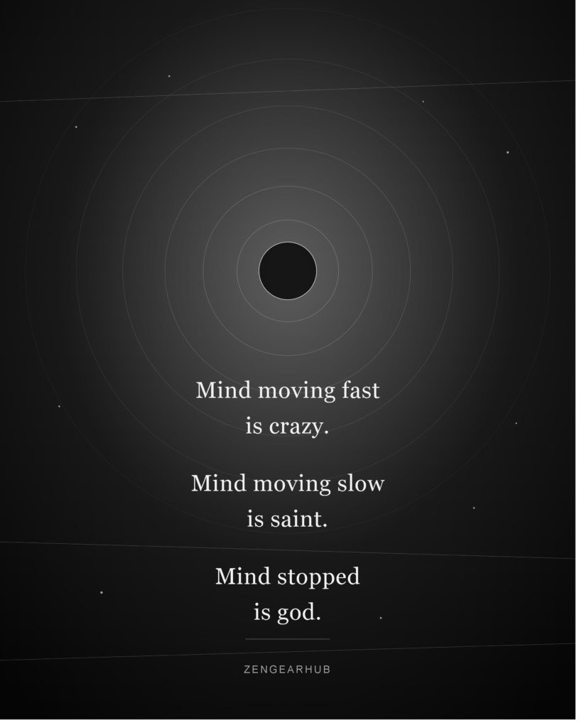 mind stillness quote art